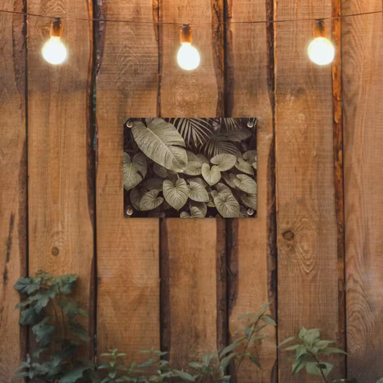 Gartenposter - Grüne Blätter – Natur — 2
