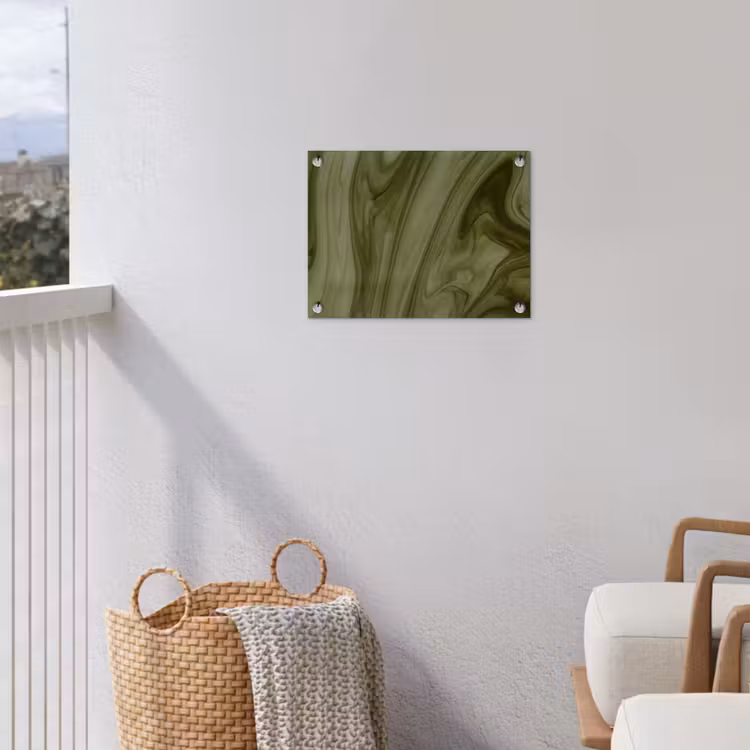Gartenposter - Zusammenfassung – Grün – Modern — 5