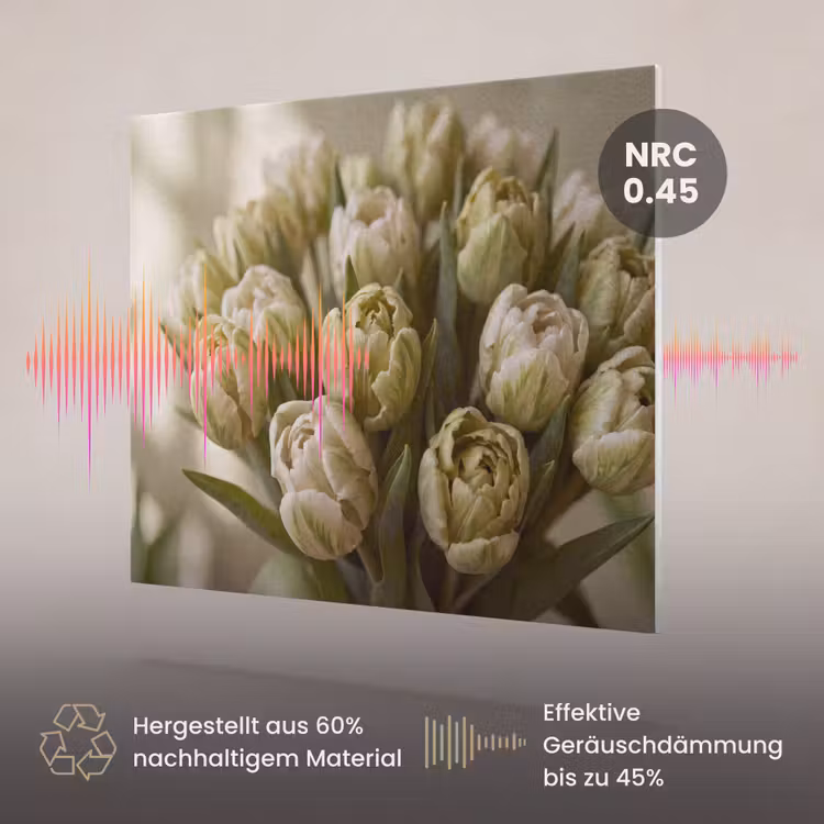 Akustikbild - Blumen – Grün – Natur — 3