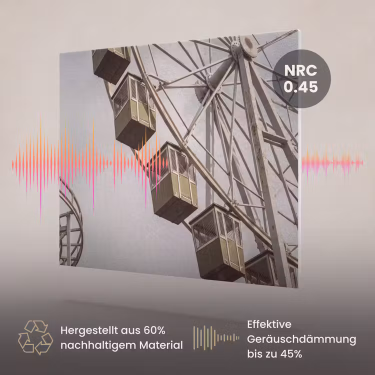 Akustikbild - Riesenrad – Attraktion – Grün — 3
