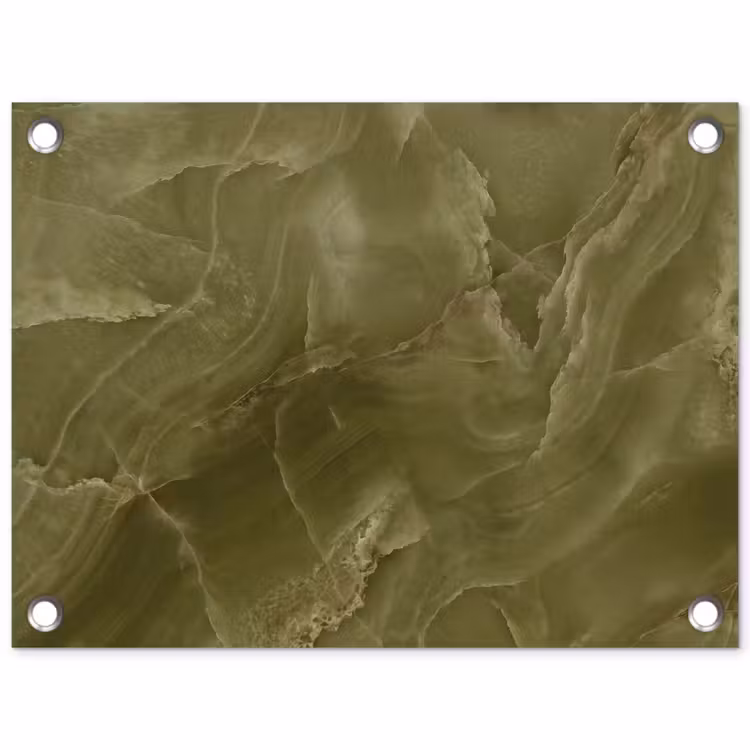Gartenposter - Marmor – Grün – Abstrakt — 1