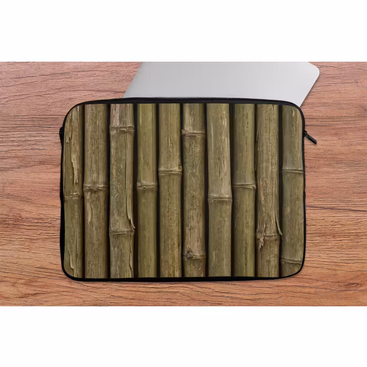 Laptop hülle - Bambus – Stängel – Natur — 2