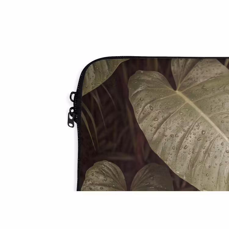 Laptop hülle - Grüne Blätter – Natur — 5