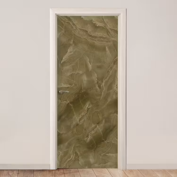 Türtapete - Marmor – Grün – Abstrakt — 1