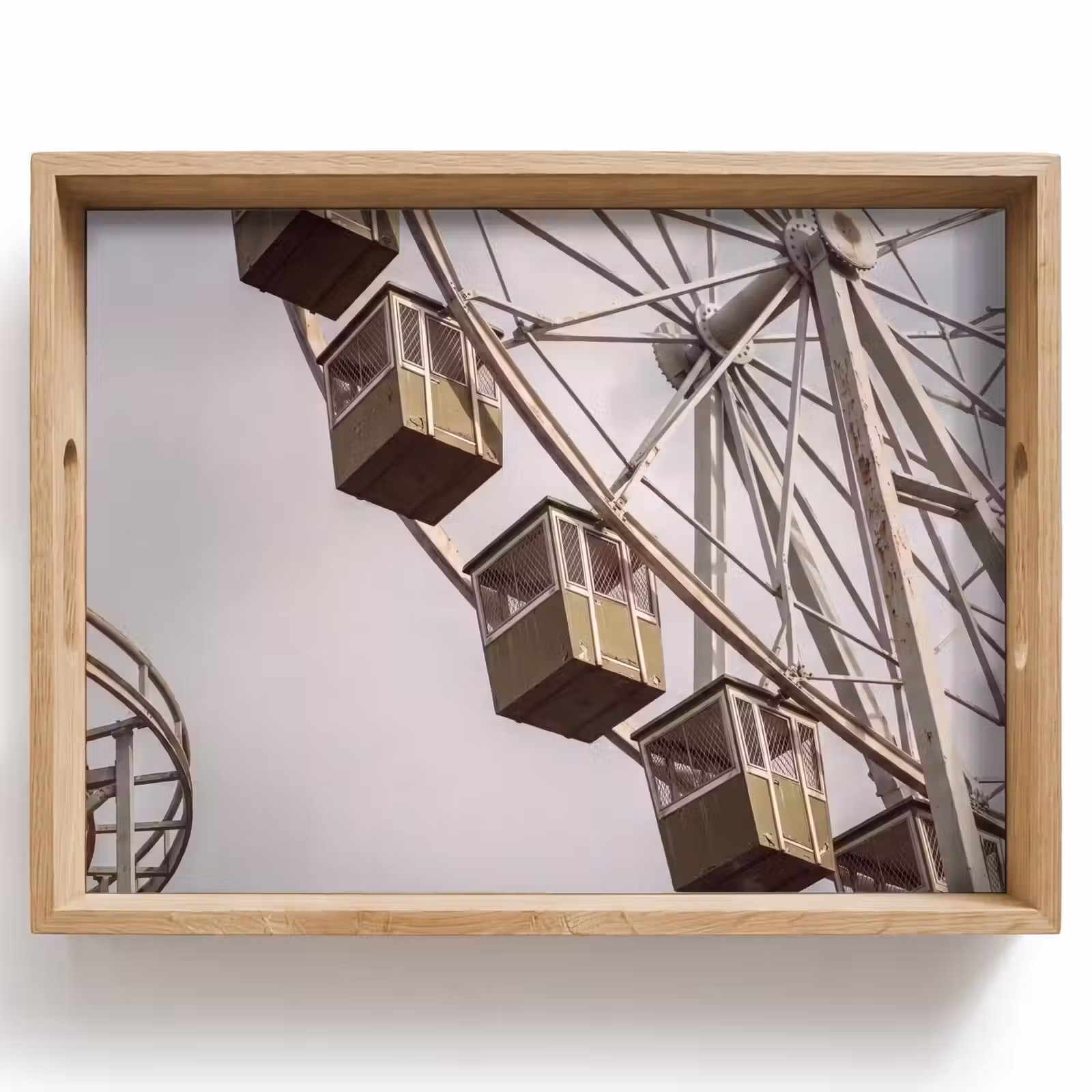 Tablett - Riesenrad – Attraktion – Grün — 1