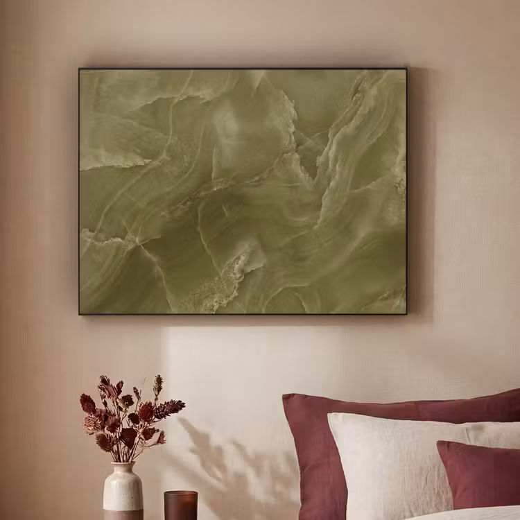 Art Frame - Marmor – Grün – Abstrakt — 2