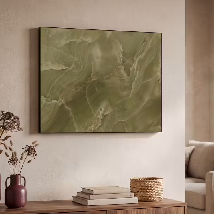 Art Frame - Marmor – Grün – Abstrakt — 3