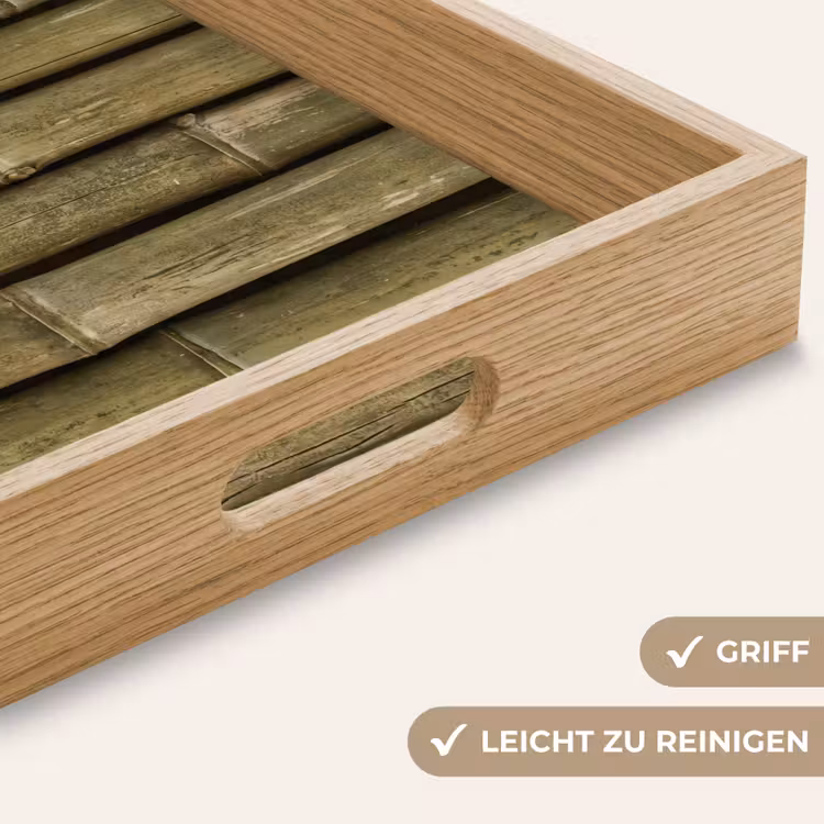 Tablett - Bambus – Stängel – Natur — 5