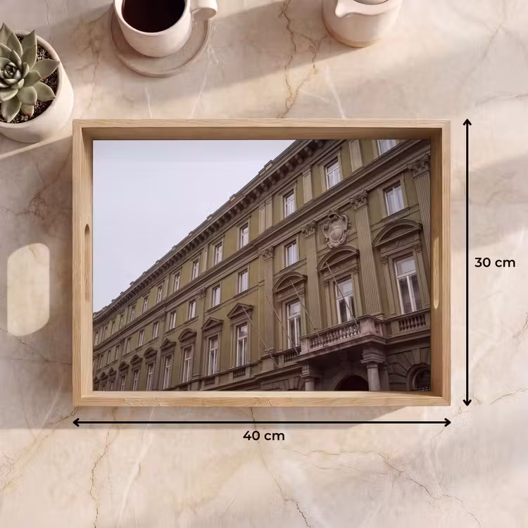 Tablett - Gebäude – Fassade – Klassisch — 9