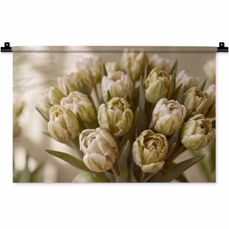 Wandteppich - Blumen – Grün – Natur — 1