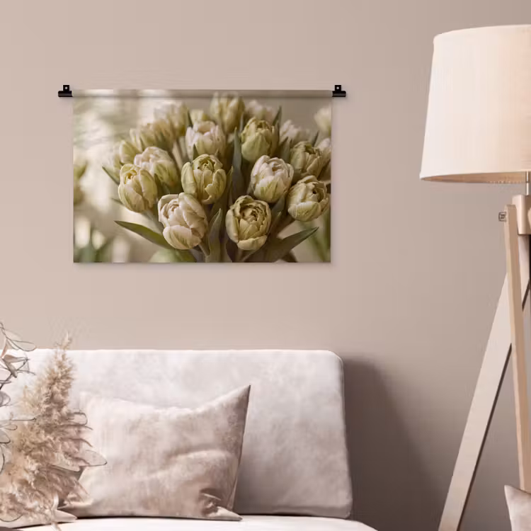 Wandteppich - Blumen – Grün – Natur — 2