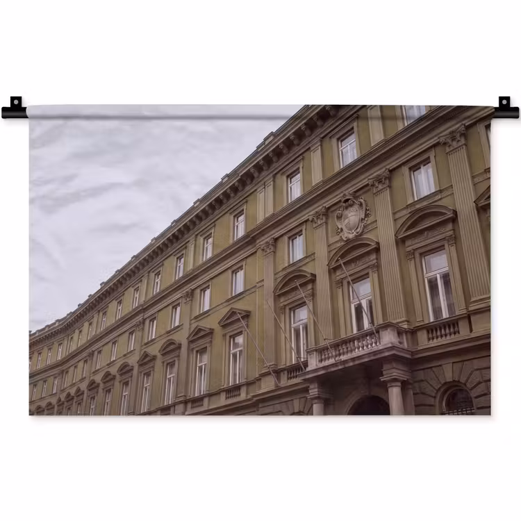 Wandteppich - Gebäude – Fassade – Klassisch — 1