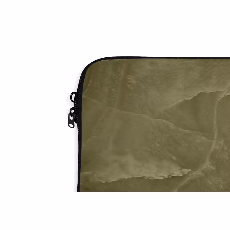 Laptop hülle - Marmor – Grün – Abstrakt — 5