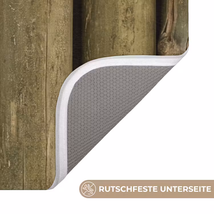 WC Vorleger - Bambus – Stängel – Natur — 3