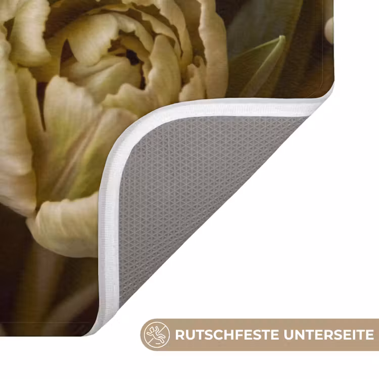 WC Vorleger - Blumen – Grün – Natur — 3