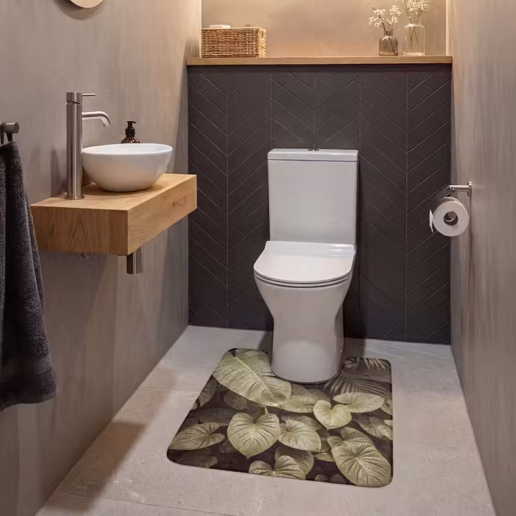 WC Vorleger - Grüne Blätter – Natur — 2