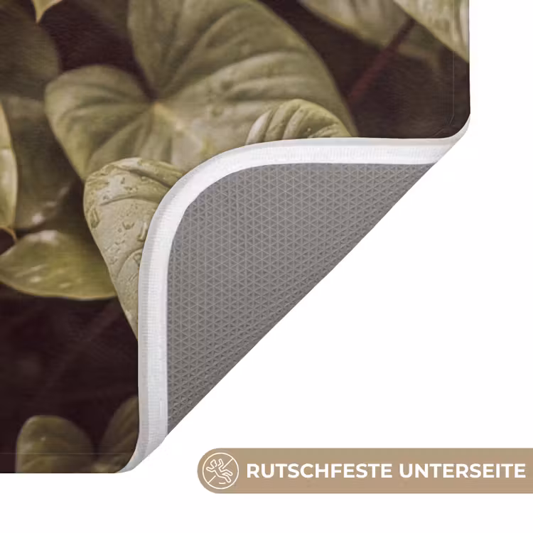 WC Vorleger - Grüne Blätter – Natur — 3