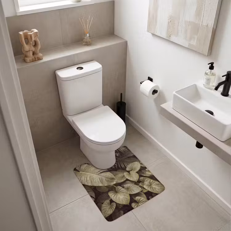 WC Vorleger - Grüne Blätter – Natur — 6