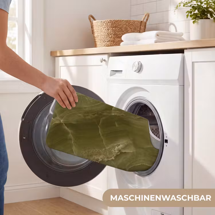 WC Vorleger - Marmor – Grün – Abstrakt — 7