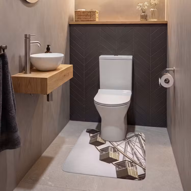 WC Vorleger - Riesenrad – Attraktion – Grün — 2