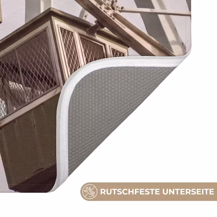 WC Vorleger - Riesenrad – Attraktion – Grün — 3