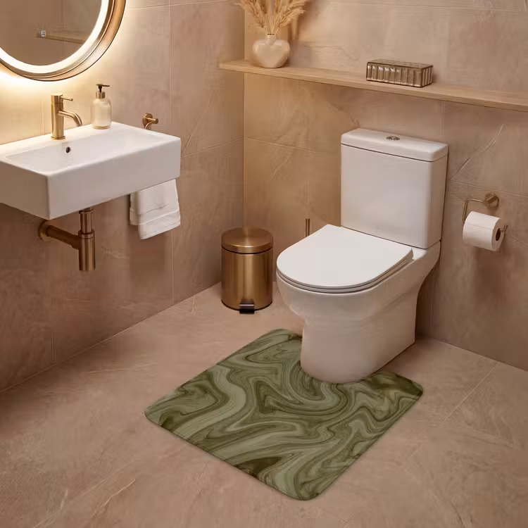 WC Vorleger - Zusammenfassung – Grün – Modern — 4