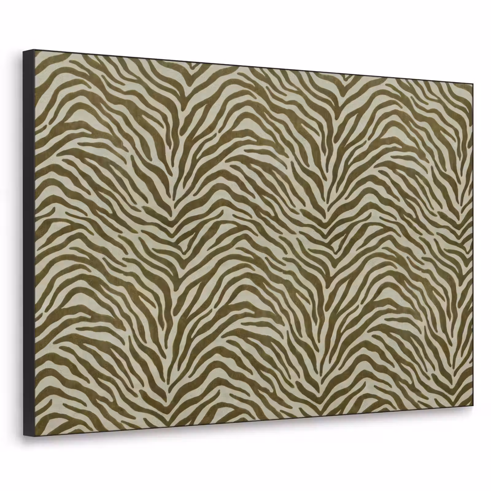 Art Frame - Zebramuster – Grün – Modern — 1