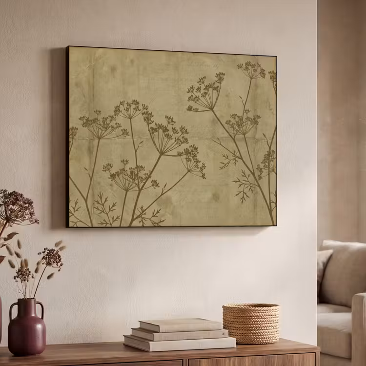 Art Frame - Blumen – Schrift – Grün — 3