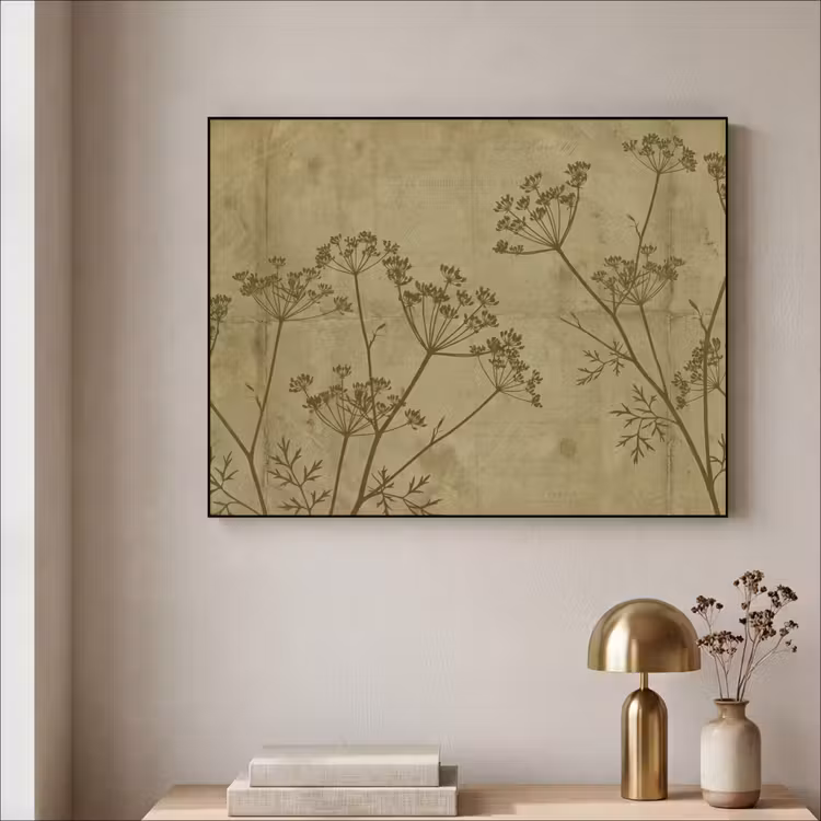 Art Frame - Blumen – Schrift – Grün — 4