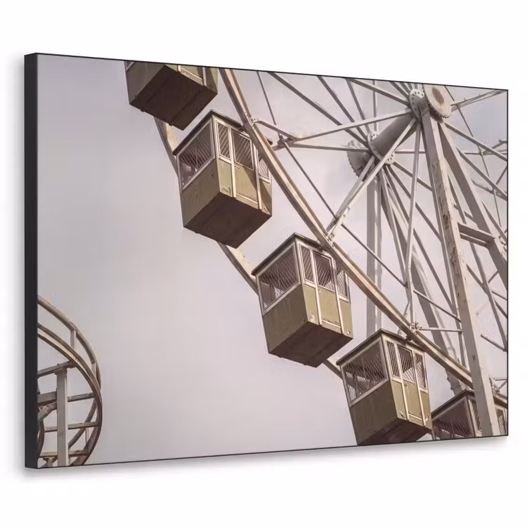 Art Frame - Riesenrad – Attraktion – Grün — 1