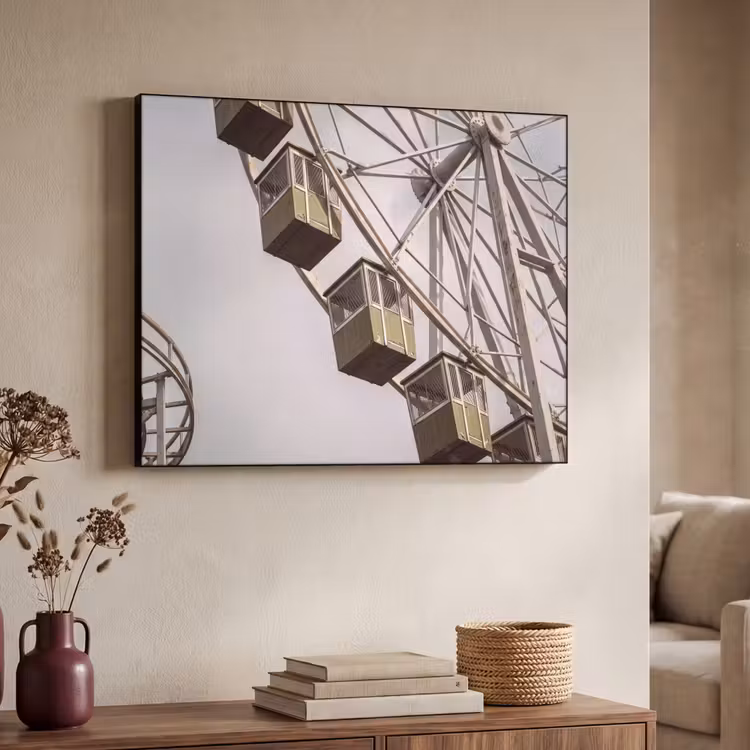 Art Frame - Riesenrad – Attraktion – Grün — 3