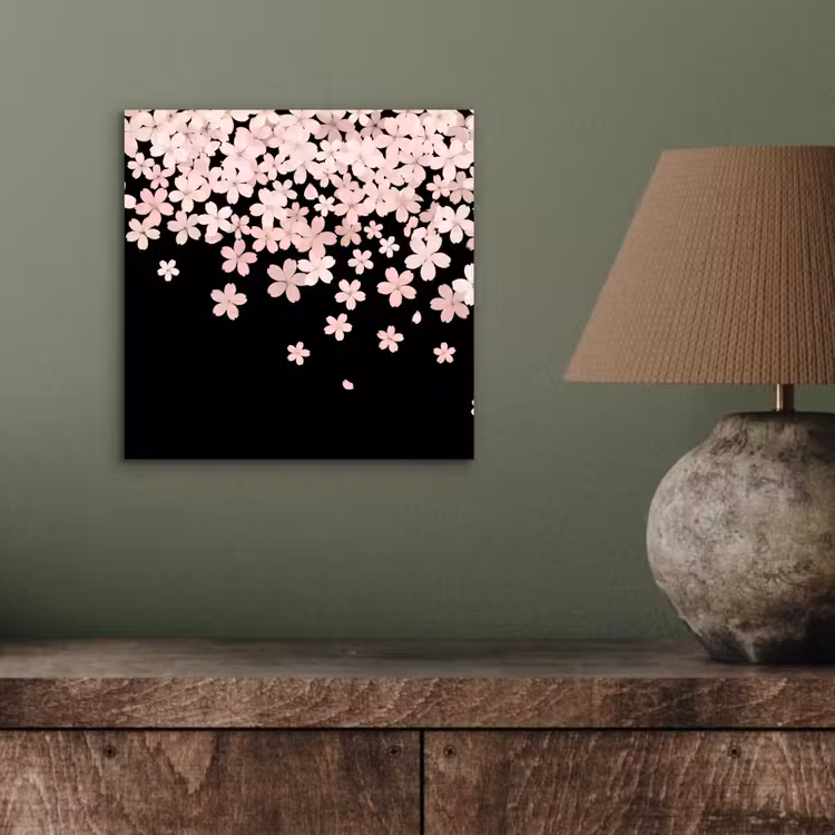 Alu-Dibond-Bild - Rosa Blumen – Natur — 3