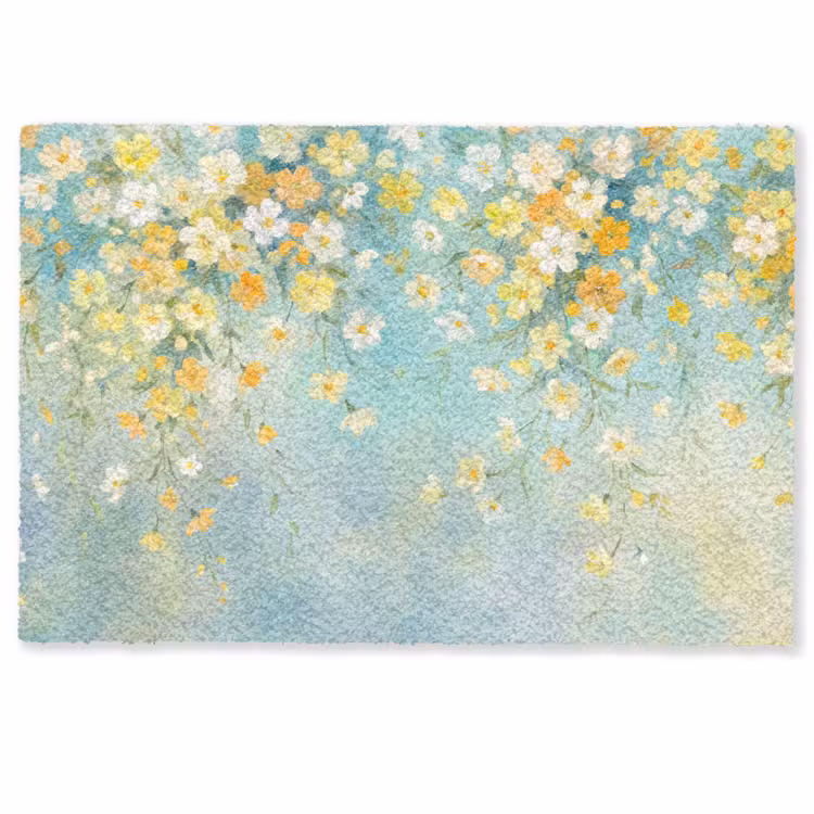 Fußmatte - Blumen – Zart – Frühling — 1