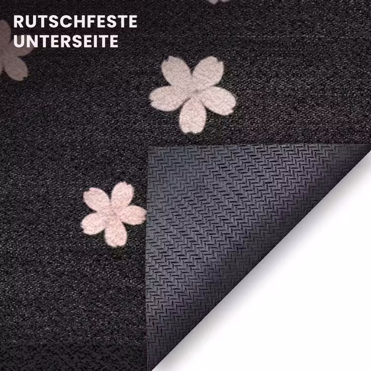 Fußmatte - Rosa Blumen – Natur — 6