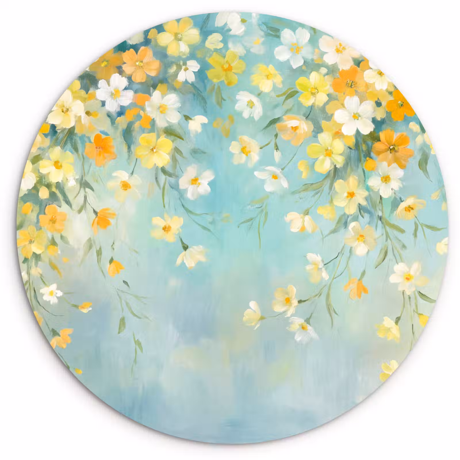 Forexbild Rund - Blumen – Zart – Frühling — 1