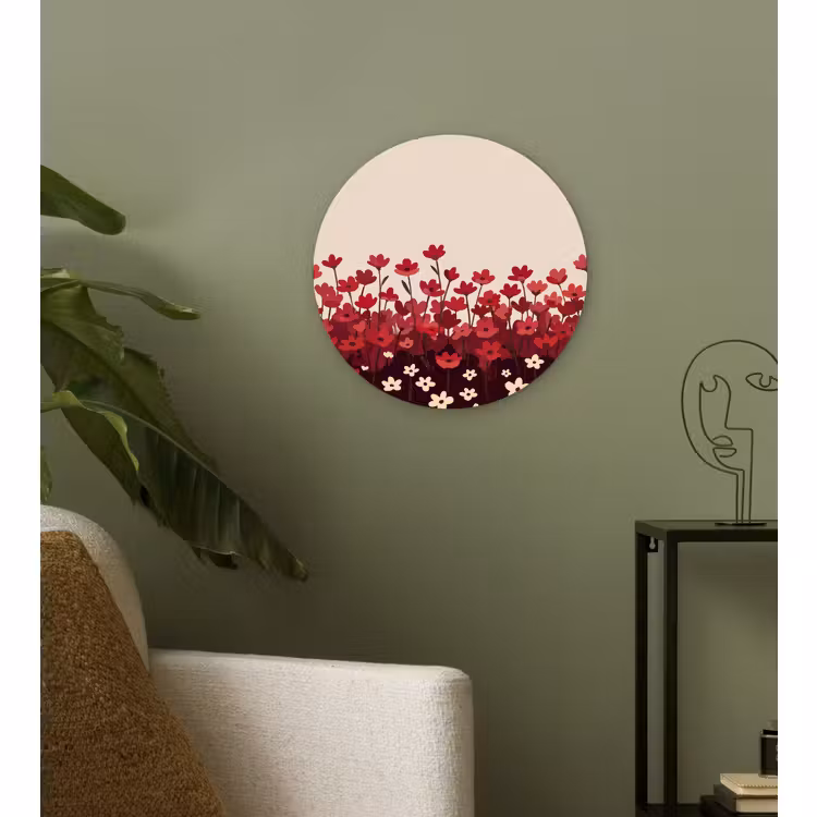 Forexbild Rund - Blumen – Rot – Natur — 3