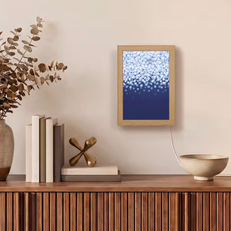 Personalisierte Lightbox - Blumen – Hängend – Dekorativ — 4