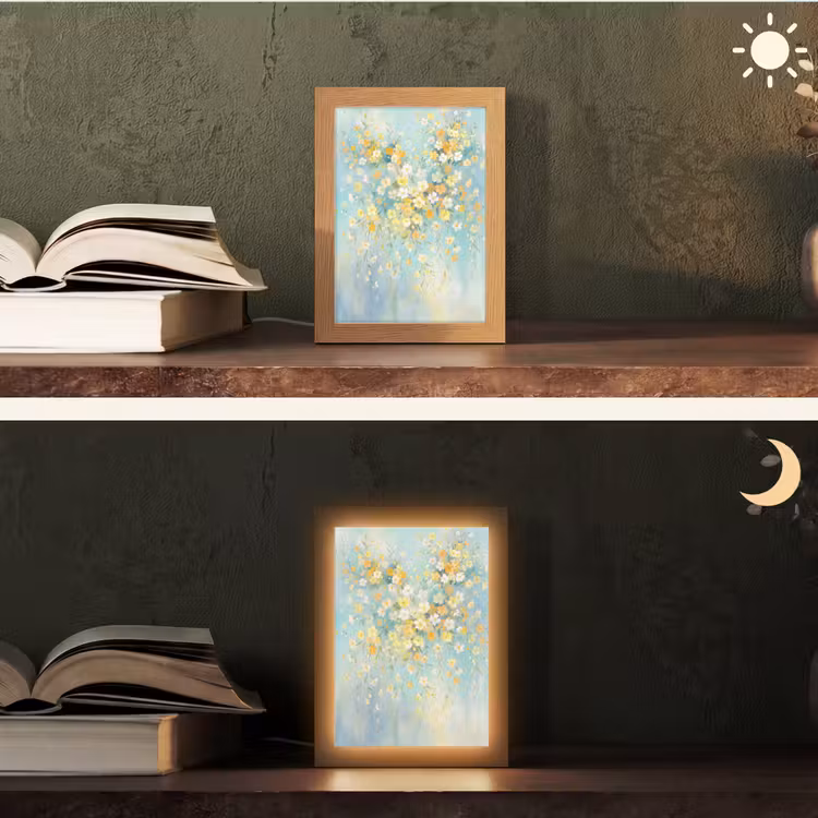 Personalisierte Lightbox - Blumen – Zart – Frühling — 5