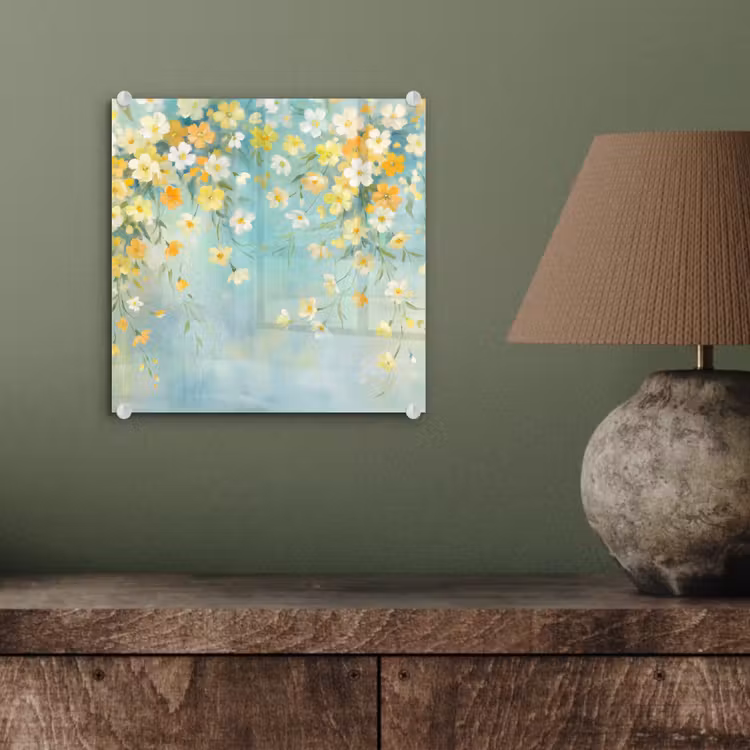 Glasbild - Blumen – Zart – Frühling — 4