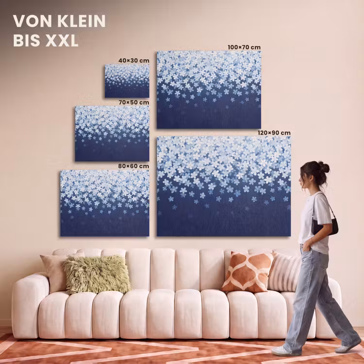 Akustikbild - Blumen – Hängend – Dekorativ — 7