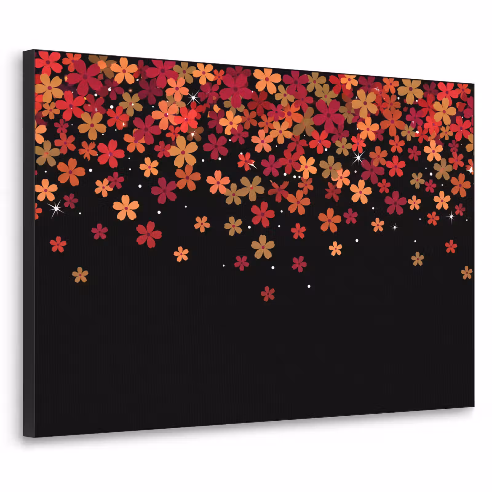 Art Frame - Blumen – Abstrakt – Orange — 1
