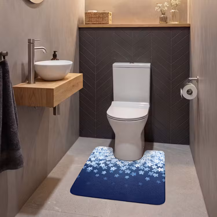 WC Vorleger - Blumen – Hängend – Dekorativ — 2
