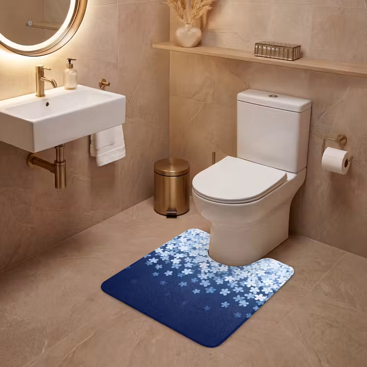WC Vorleger - Blumen – Hängend – Dekorativ — 4