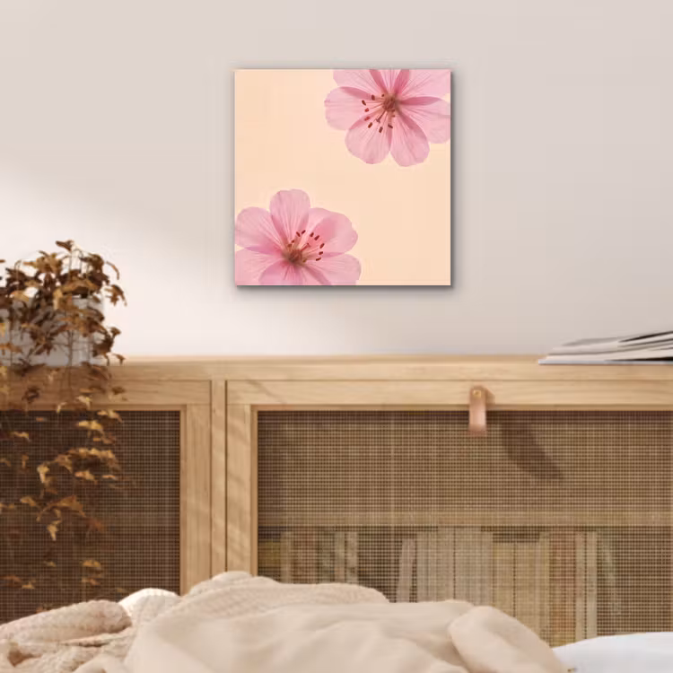 Alu-Dibond-Bild - Blumen – Flora – Pastell — 4