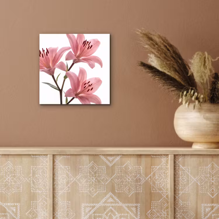 Alu-Dibond-Bild - Blumen – Sanft – Modern — 5