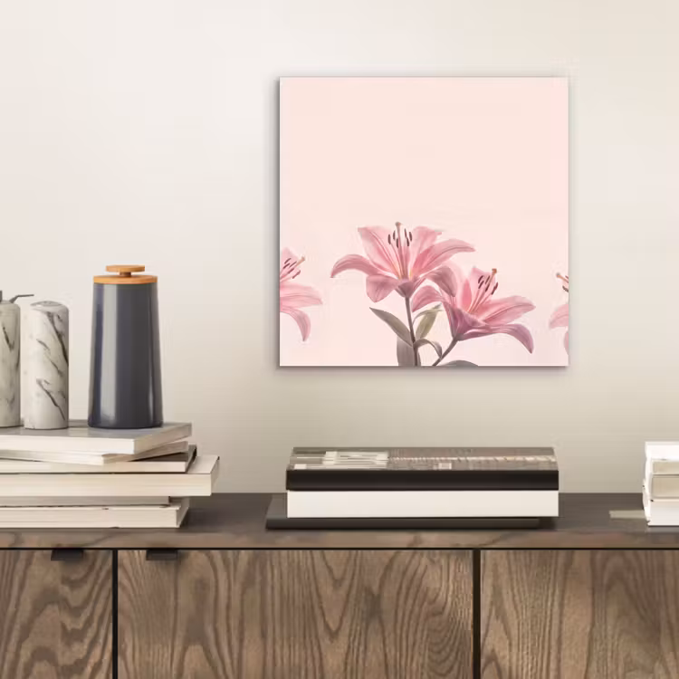 Alu-Dibond-Bild - Blumen – Zart – Flora — 2