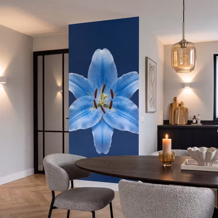 Tapete - Blaue Lilie – Blumen — 5
