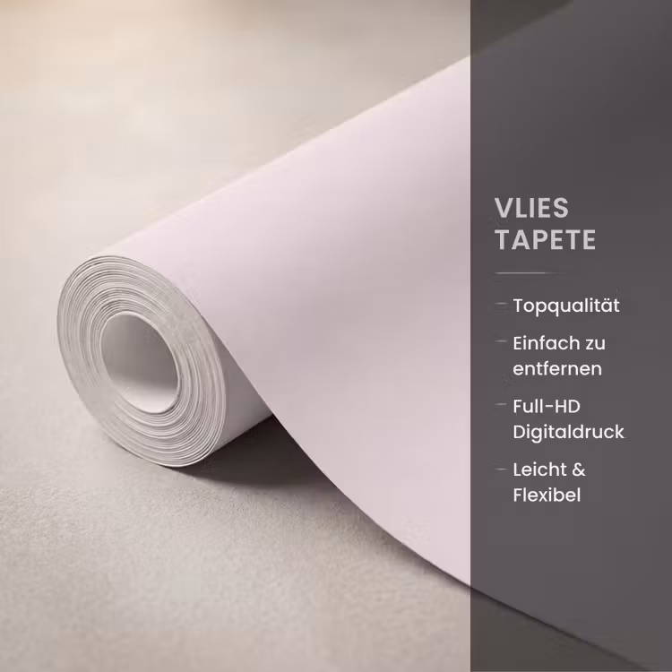 Tapete - Blumen – Zart – Rosa — 3