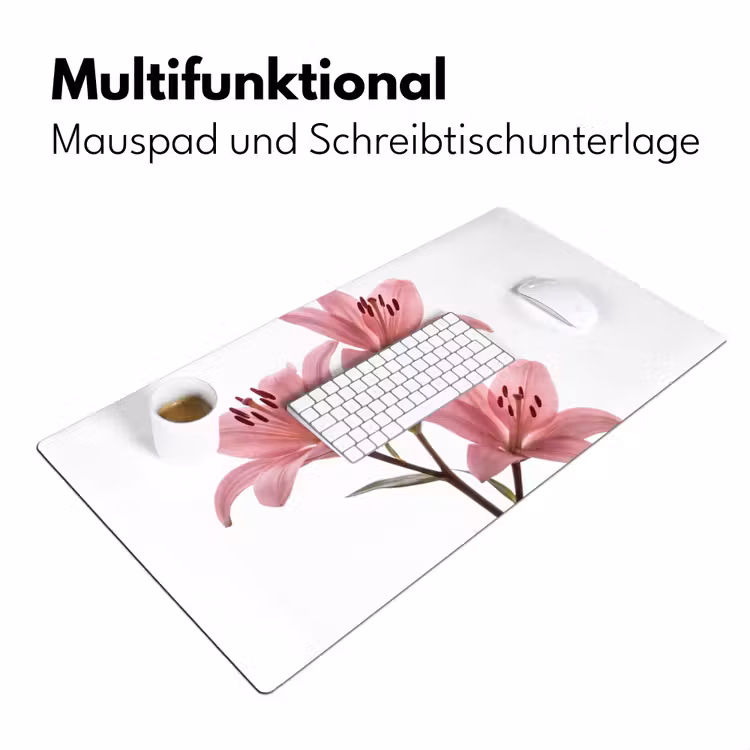 Schreibtischunterlage - Blumen – Sanft – Modern — 4