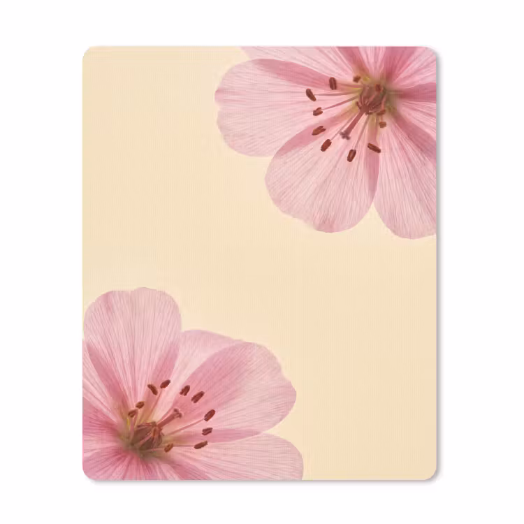 Mauspad - Blumen – Flora – Pastell — 1